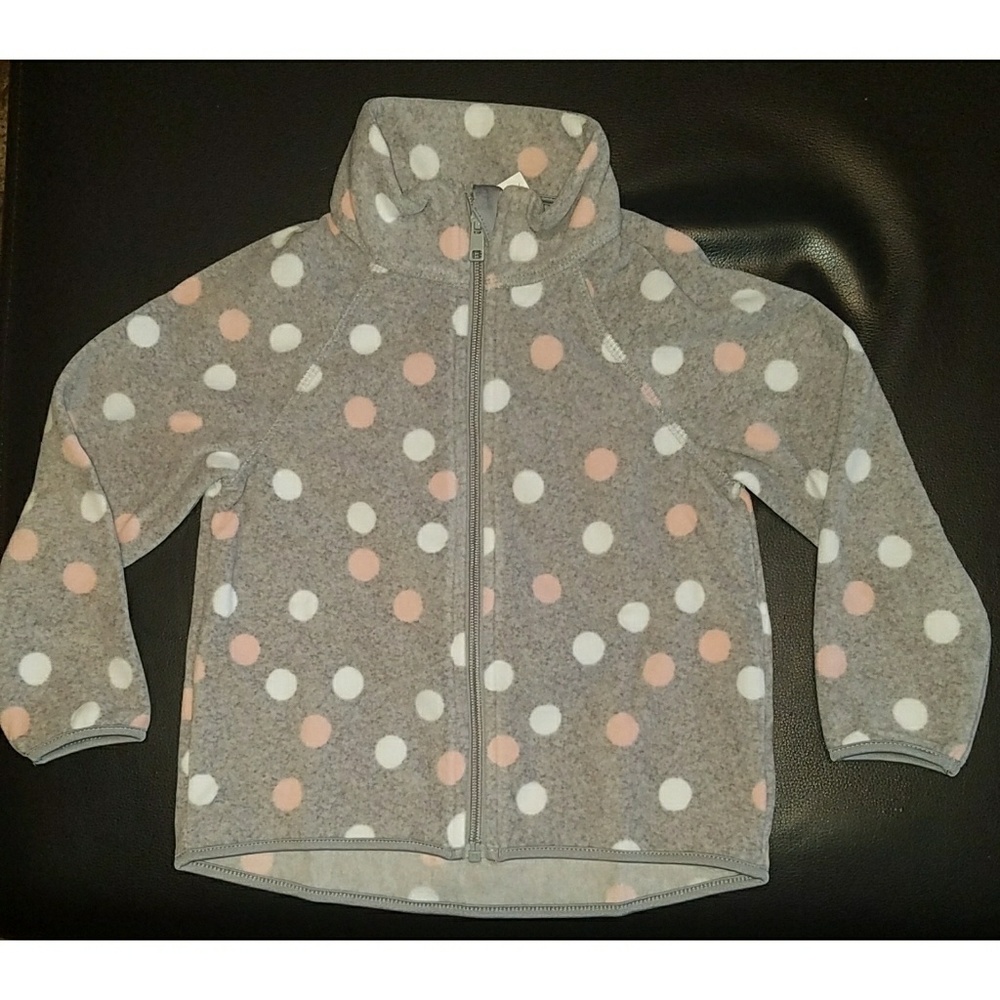 Grey fleece sweater